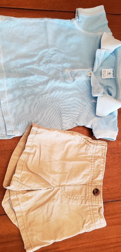 Carter's Baby Shirt and shorts set